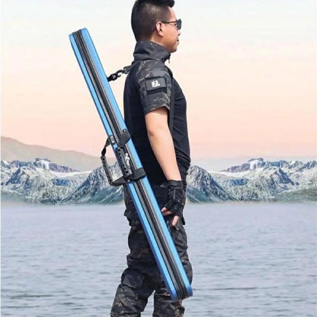 ロッドケース ハード 釣り竿収納バッグ 耐衝撃 ライトロッドケース 肩掛け 大容量 防水性 コンパクト スリム ブラック 飛行機 車 |  | 12