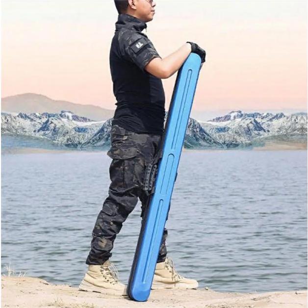 ロッドケース ハード 釣り竿収納バッグ 耐衝撃 ライトロッドケース 肩掛け 大容量 防水性 コンパクト スリム ブラック 飛行機 車 |  | 13