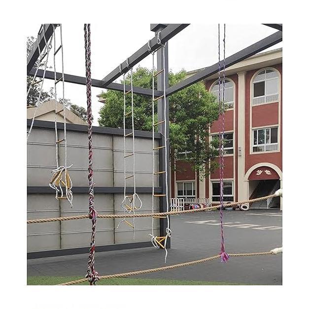 救難ロープ 避難はしご ロープラダー 柔らかい 縄ばしご ハシゴ ナイロン ロー 逃げはしご 緊急安全ラダー 救難ロープ ハシゴ フックカラビナ付き 緊急非常用 |  | 04