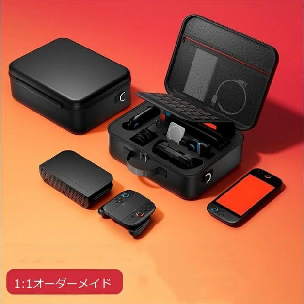 Switch2 収納バッグ 保護ケース スイッチ2 収納ボックス Switch2 保護カバー 大容量 ハードシェル 耐衝撃 傷防止 防水 防塵 汚れ防止 持ち運びに便利 |  | 04