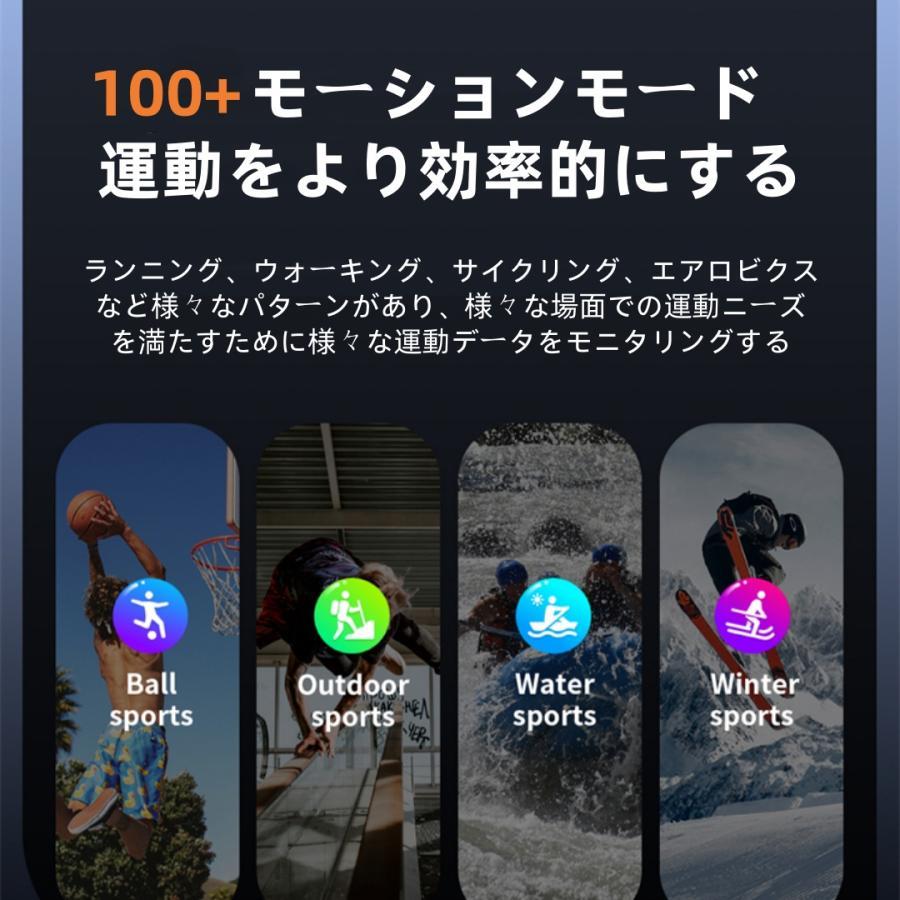 【TWS BLEヘッドセット】スマートウォッチ 日本製センサー 通話機能 血圧 血中酸素 心拍数 健康測定メンズ レディース 大画面 高精度 検測 防水 敬老の日 日本語 |  | 14