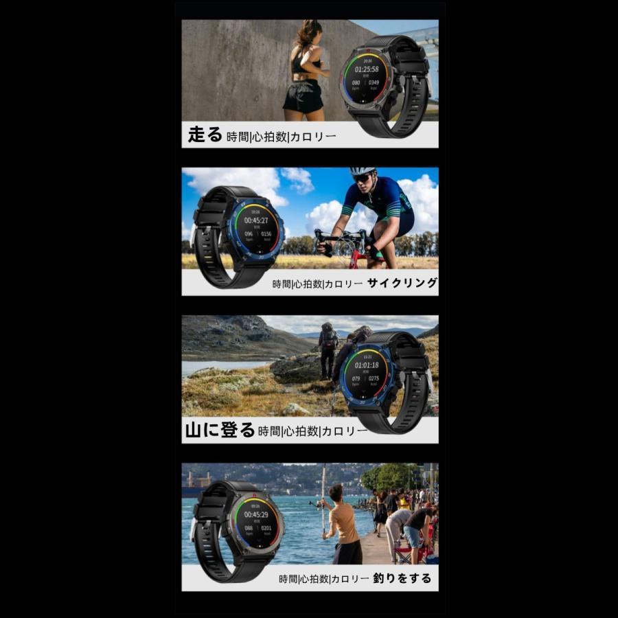 【TWS BLEヘッドセット】スマートウォッチ 日本製センサー 通話機能 血圧 血中酸素 心拍数 健康測定メンズ レディース 大画面 高精度 検測 防水 敬老の日 日本語 |  | 15