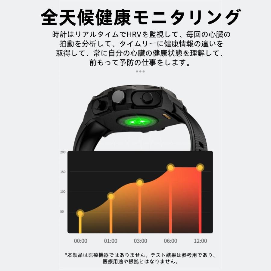 【TWS BLEヘッドセット】スマートウォッチ 日本製センサー 通話機能 血圧 血中酸素 心拍数 健康測定メンズ レディース 大画面 高精度 検測 防水 敬老の日 日本語 |  | 17