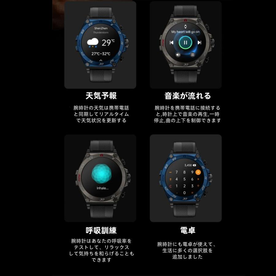 【TWS BLEヘッドセット】スマートウォッチ 日本製センサー 通話機能 血圧 血中酸素 心拍数 健康測定メンズ レディース 大画面 高精度 検測 防水 敬老の日 日本語 |  | 19