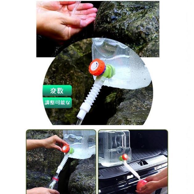 ウォータータンク 蛇口コック付き 3L/5L/10L/12L/15L ポリタンク クリア タンク（ 水 タンク ポリタンク ウォータージャグ 給水タンク 防災グッズ 防災用品 |  | 04