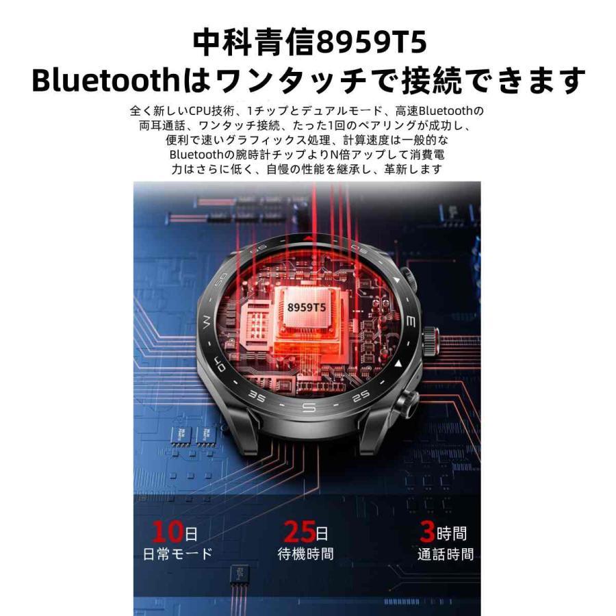 【TWS BLEヘッドセット】スマートウォッチ 日本製センサー 通話機能 血圧 血中酸素 心拍数 健康測定メンズ レディース 大画面 高精度 検測 防水 敬老の日 日本語 |  | 15