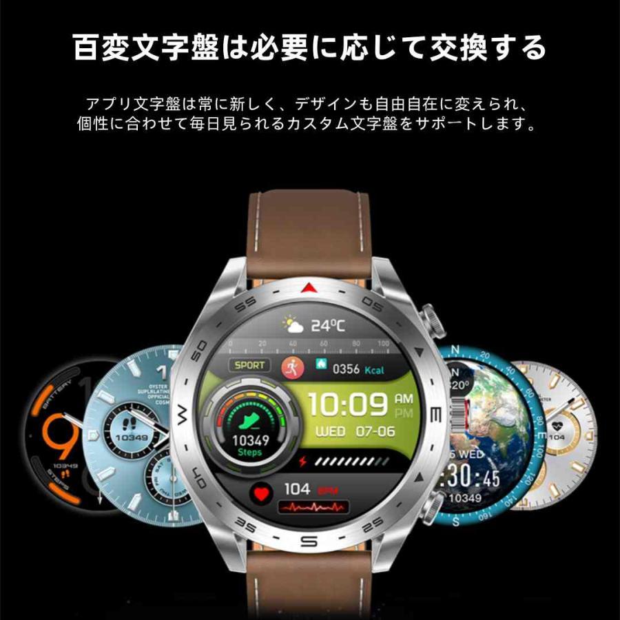 【TWS BLEヘッドセット】スマートウォッチ 日本製センサー 通話機能 血圧 血中酸素 心拍数 健康測定メンズ レディース 大画面 高精度 検測 防水 敬老の日 日本語 |  | 20