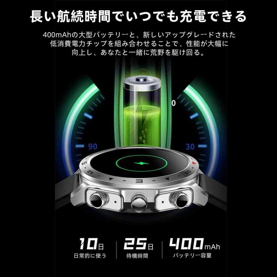 【TWS BLEヘッドセット】スマートウォッチ 日本製センサー 通話機能 血圧 血中酸素 心拍数 健康測定メンズ レディース 大画面 高精度 検測 防水 敬老の日 日本語 |  | 22