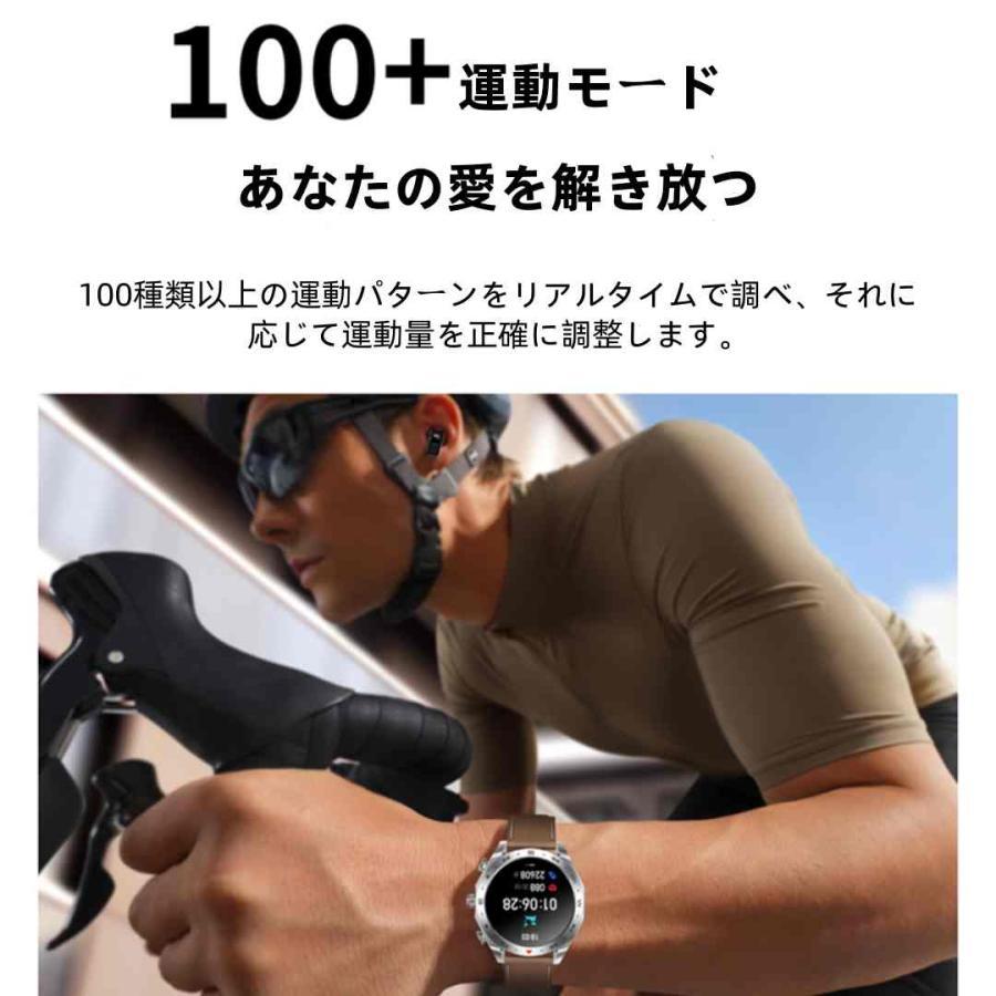 【TWS BLEヘッドセット】スマートウォッチ 日本製センサー 通話機能 血圧 血中酸素 心拍数 健康測定メンズ レディース 大画面 高精度 検測 防水 敬老の日 日本語 |  | 12
