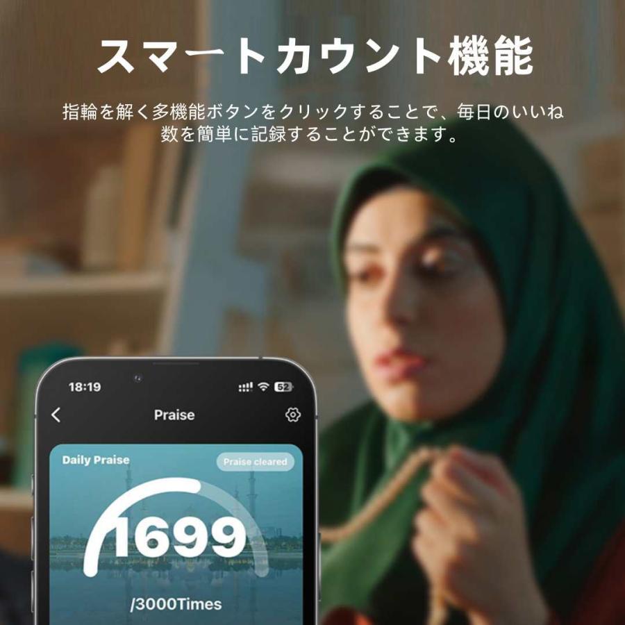 【ディスプレイ表示機能】スマートリング 健康管理 日本製センサー心拍数 血中酸素 睡眠 実用的 IP68M防水 Android/iPhone対応 全6サイズ プレゼント 敬老の日 |  | 08