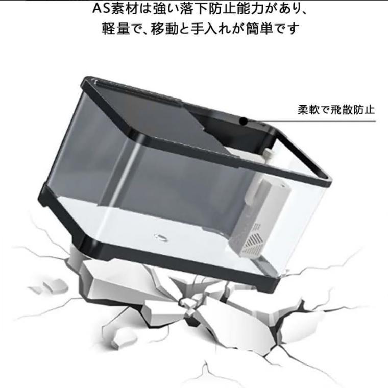 メダカ 金魚 水槽 金魚鉢 プラスチック 透明 メダカ鉢 おしゃれ ザリガニ水槽 大型 大容量 アクアリウム 金魚飼育セット 水槽セット 熱帯魚 クラゲ グッピー |  | 02