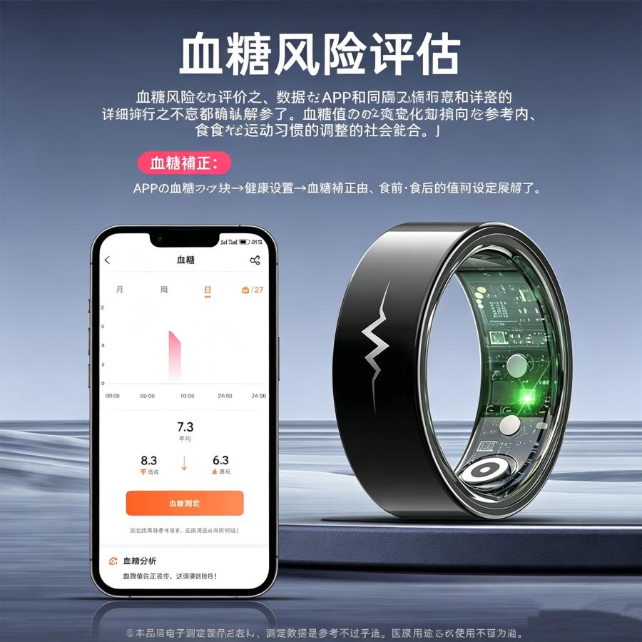 【充電タンク付き】スマートリング 健康管理 日本製センサー心拍数 心電 睡眠 体温  血圧 血糖測定 IP68M防水 Android/iPhone対応 全7サイズ プレゼント |  | 12