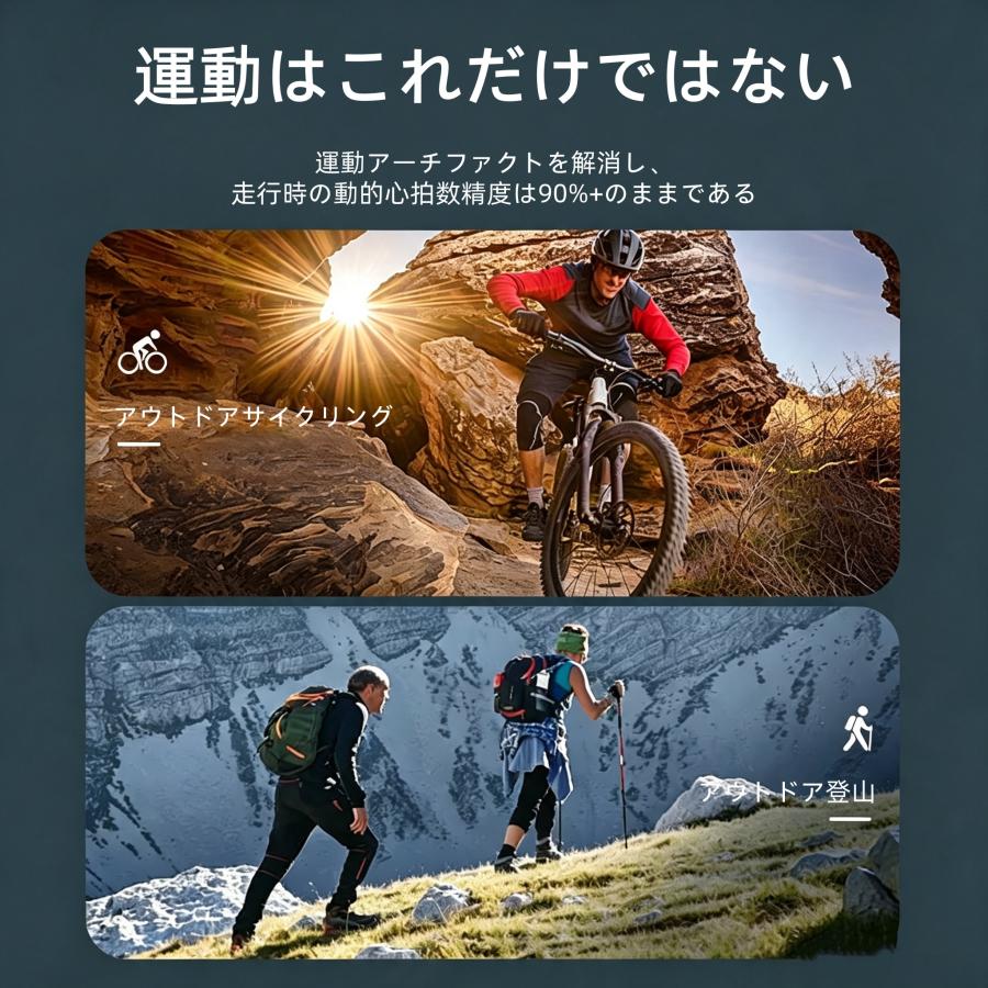 【血糖測定付き】スマートリング 健康管理 日本製センサー心拍数 血中酸素 血圧 体温 歩数計 睡眠 実用的 IP68M防水 Android/iPhone対応 全7サイズ プレゼント |  | 10
