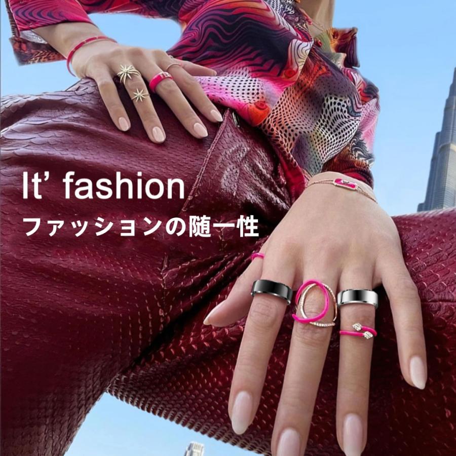 【敬老の日】スマートリング 健康管理 日本製センサー心拍数 血中酸素 睡眠 実用的 IP68M防水 Android/iPhone対応 全4サイズ プレゼント 敬老の日 |  | 05