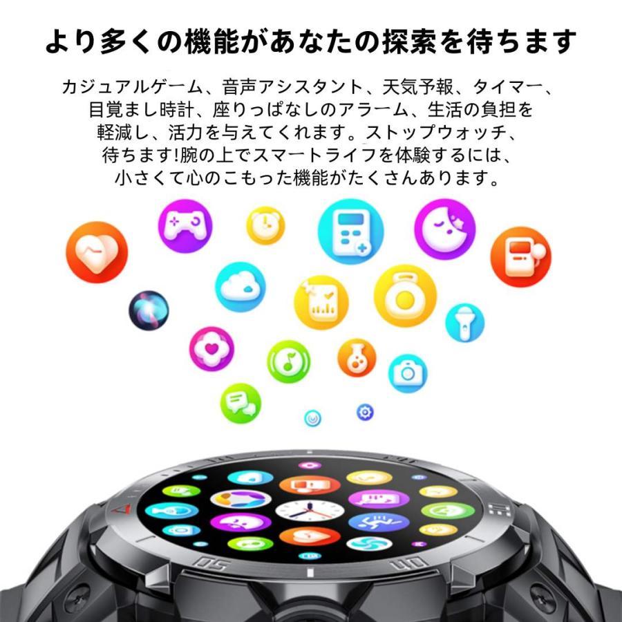 【TWS BLEヘッドセット】スマートウォッチ 日本製センサー 通話機能 血圧 血中酸素 心拍数 健康測定メンズ レディース 大画面 高精度 検測 防水 敬老の日 日本語 |  | 18