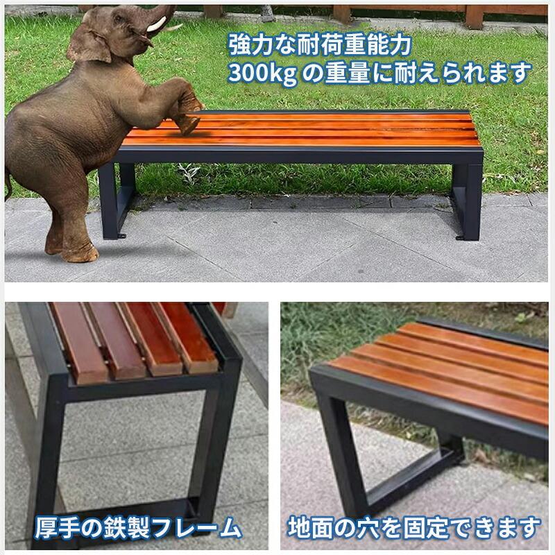 ソレイユ 2025新登場】ガーデンベンチ 屋外 ガーデンチェア 耐候性 幅80/100/120