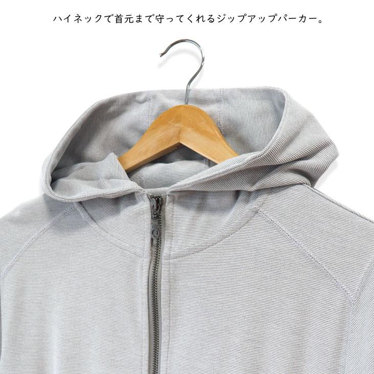 hanakazari（ハナカザリ） ジップパーカー 日本製 薄手 made in JAPAN