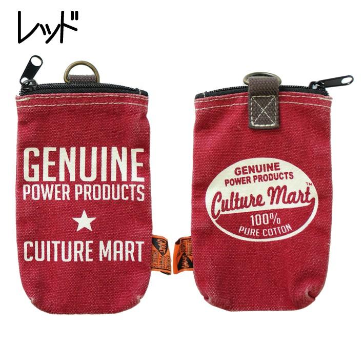 CULTURE MART カルチャーマート 小物入れ ポーチ スマホケース ロゴ