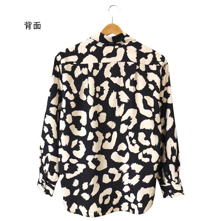 Sapeur XL レオパード柄 長袖シャツ