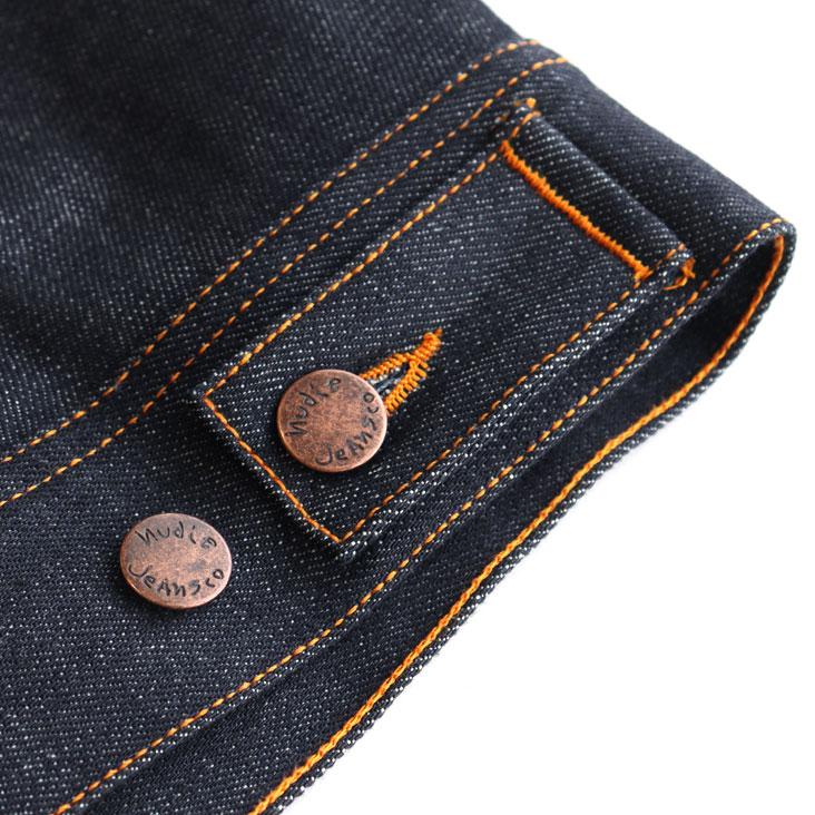 オレンジarchive NudieJeans コーティングデニムジャケット Nudie Jeans（ヌーディージーンズ） デニムジャケット Conny Denim