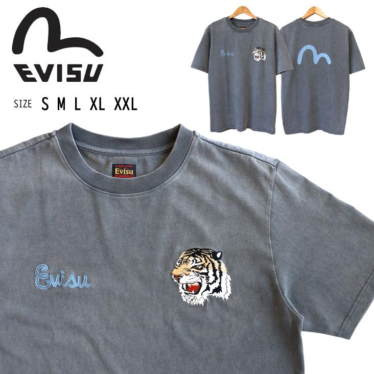EVISU（エヴィス） リラックスフィット Tシャツ アーカイブプリント