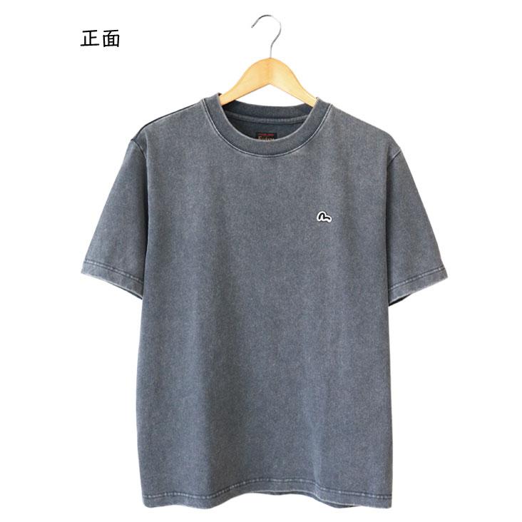 EVISU（エヴィス） リラックスフィット Tシャツ ロゴとカモメプリント