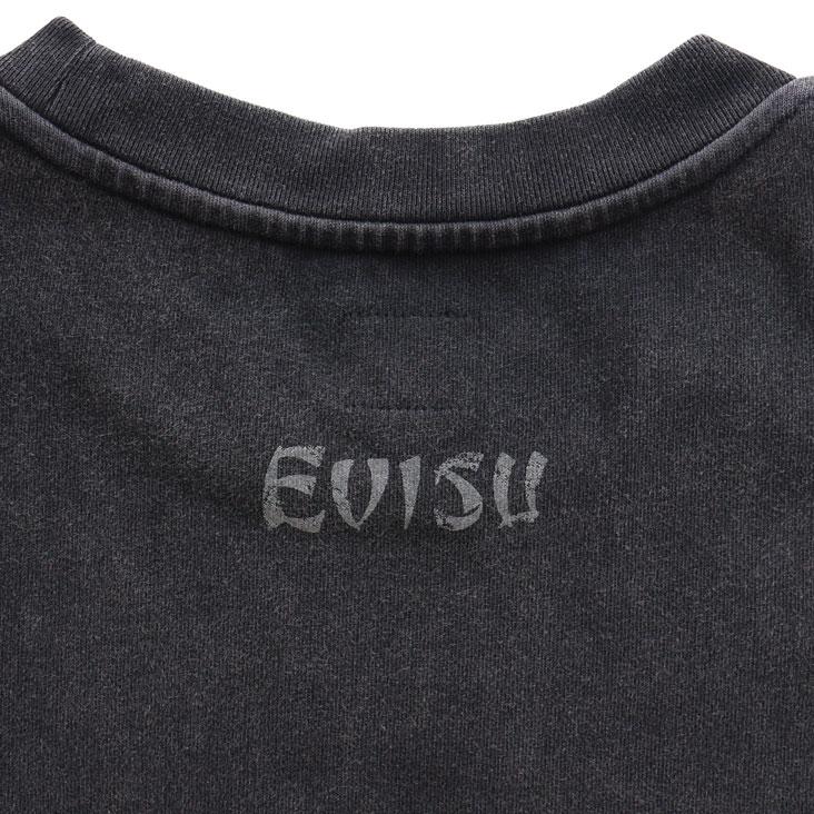 EVISU（エヴィス） リラックスフィット Tシャツ VINTAGE 手描きカモメ
