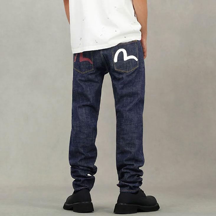 EVISU エヴィス 紅白カモメ ジーンズ カモメプリントポケット