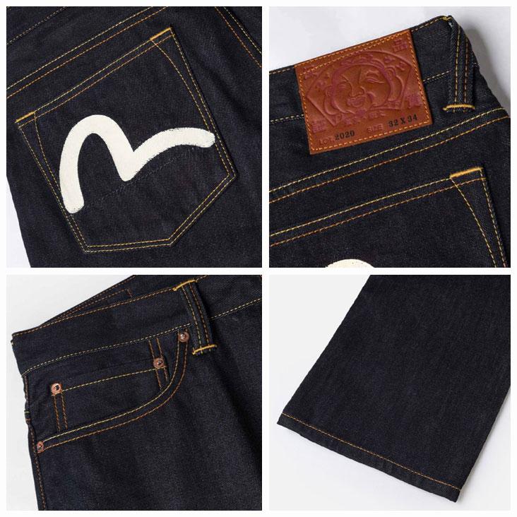 EVISU（エヴィス） レギュラーフィット ジーンズ カモメプリント