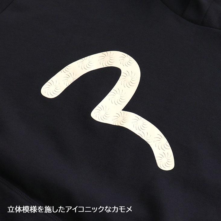 EVISU（エヴィス） リラックスフィット フーディー カモメプリント