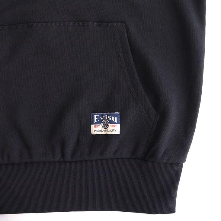 EVISU（エヴィス） リラックスフィット フーディー カモメプリント