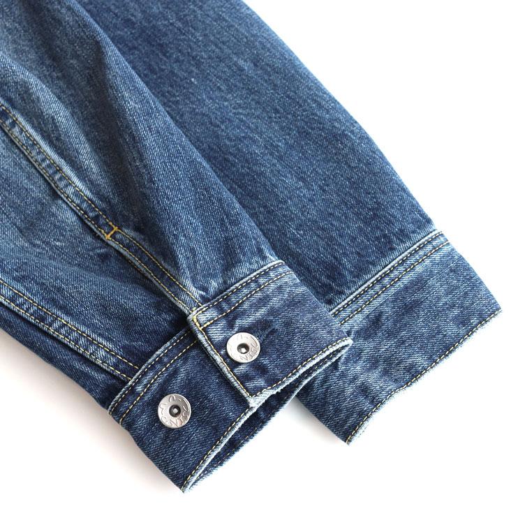 EVISU エヴィス ライダース デニムジャケット ジージャン Gジャン リバースカモメ 刺繍 ステッチ ヴィンテージ感 色落ち 古着風 かっこいい トレンド 長袖の画像