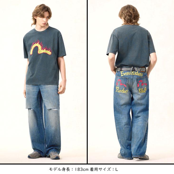 EVISU（エヴィス） リラックスフィット Tシャツ ボールドカモメ