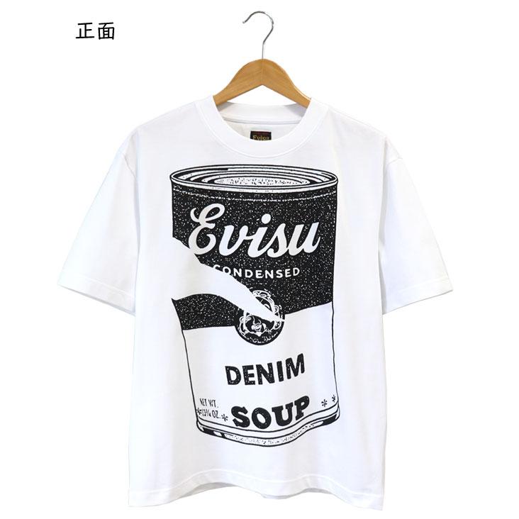 EVISU（エヴィス） リラックスフィット Tシャツ デニムスープ DENIM