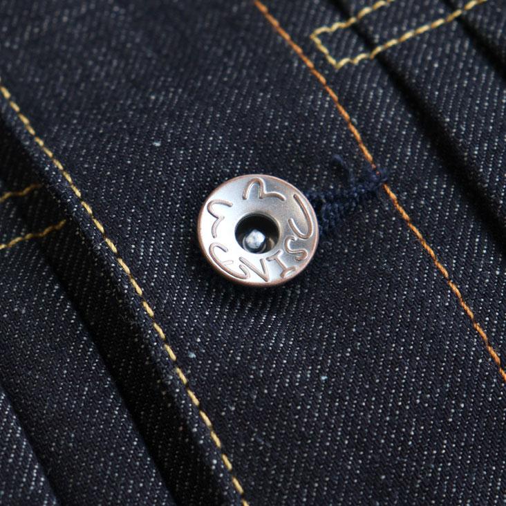 EVISU（エヴィス） ロゴカモメ刺繍 デニムジャケット リラックス