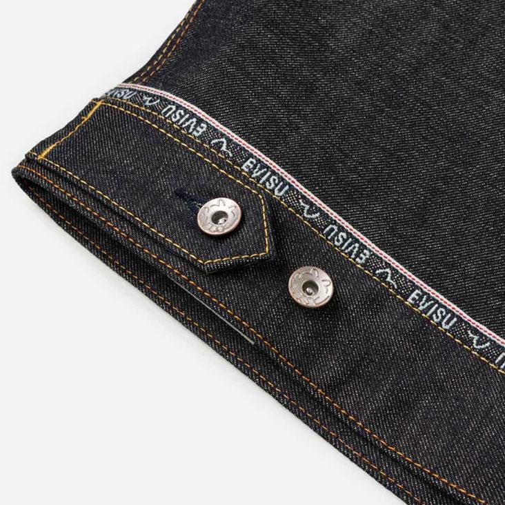 EVISU（エヴィス） ロゴカモメ刺繍 デニムジャケット リラックス