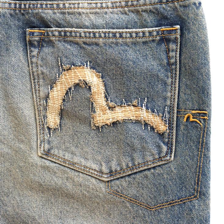 EVISU（エヴィス） ルーズフィット ジーンズ マルチポケットスタイル