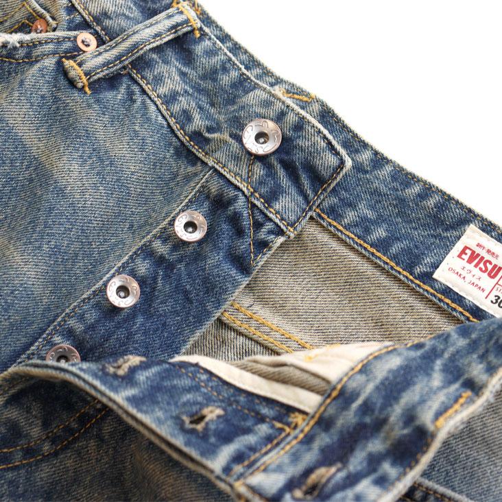 EVISU（エヴィス） ルーズフィット ジーンズ マルチポケットスタイル