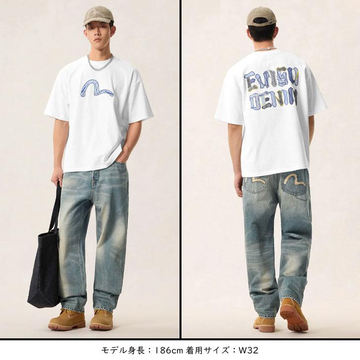 EVISU（エヴィス） ルーズフィット ジーンズ マルチポケットスタイル