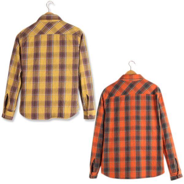 UESチェック柄ネルシャツセット mitoman_502351-09