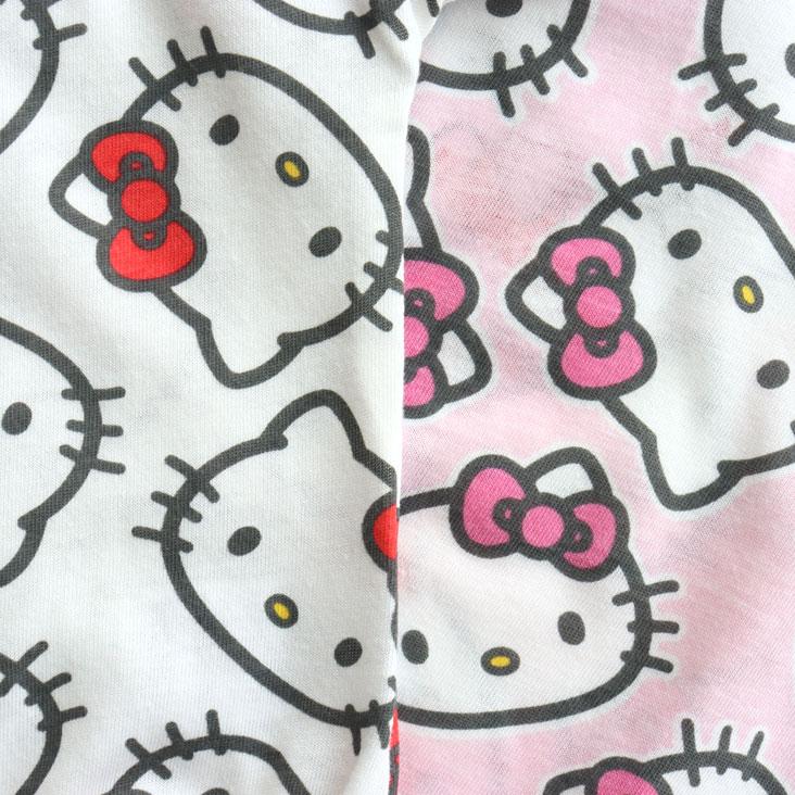 ハローキティ Hello Kitty 総柄半袖ロンパース BABY サンリオ SANRIO