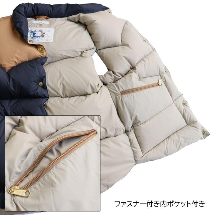 ヌーディージーンズ Nudie Jeans ダウンベスト KirkPufferVest ダウン ベスト アウター リサイクルダウン フェザーの画像