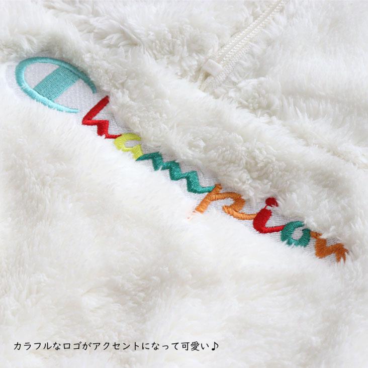 Champion チャンピオン BABY ハーフジップジャケット ボアフリース