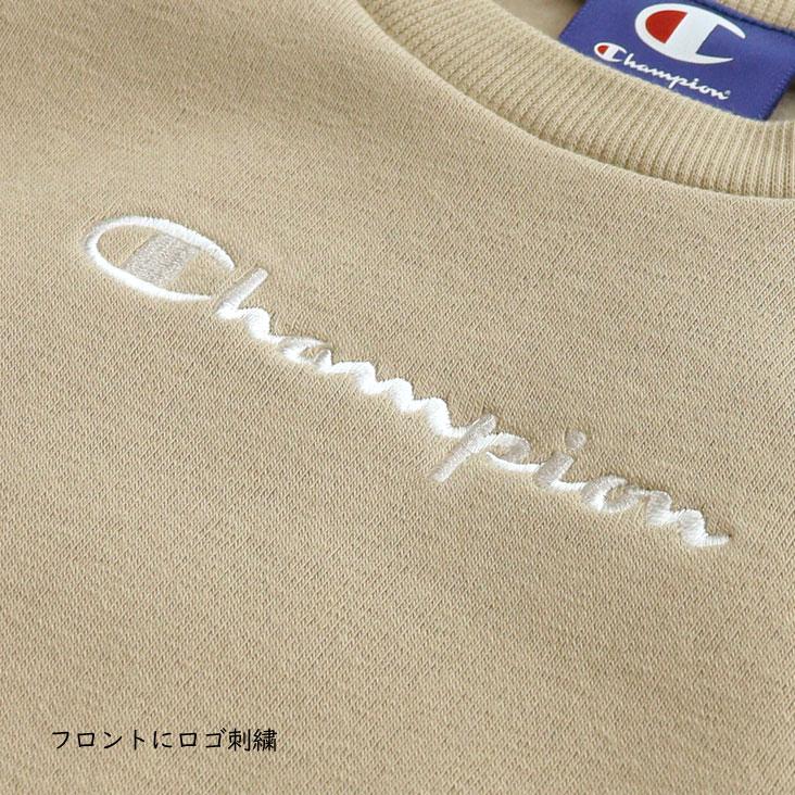 Champion（チャンピオン） BABY ロゴ刺繍 トレーナー 裏起毛 バック