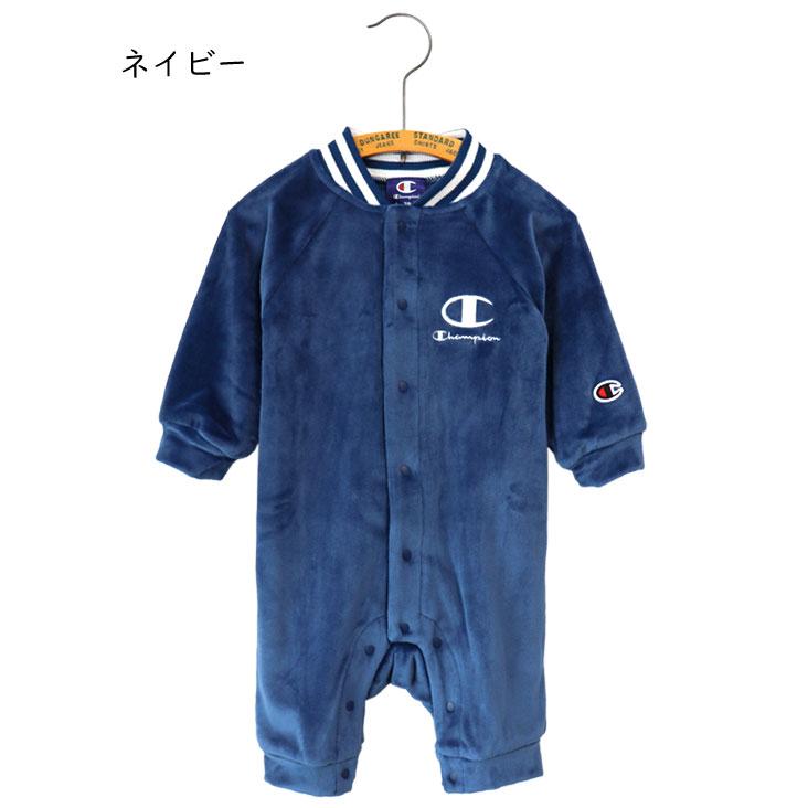 Champion（チャンピオン） BABY 長袖 ロンパース フリース