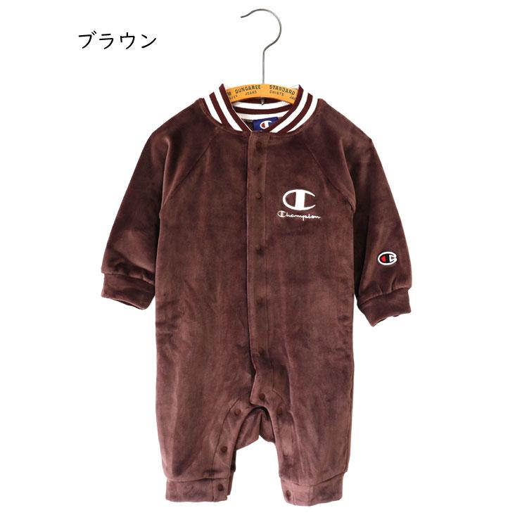 Champion（チャンピオン） BABY 長袖 ロンパース フリース