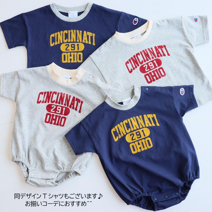 Champion（チャンピオン） BABY 半袖 ロンパース ベビー服 赤ちゃん