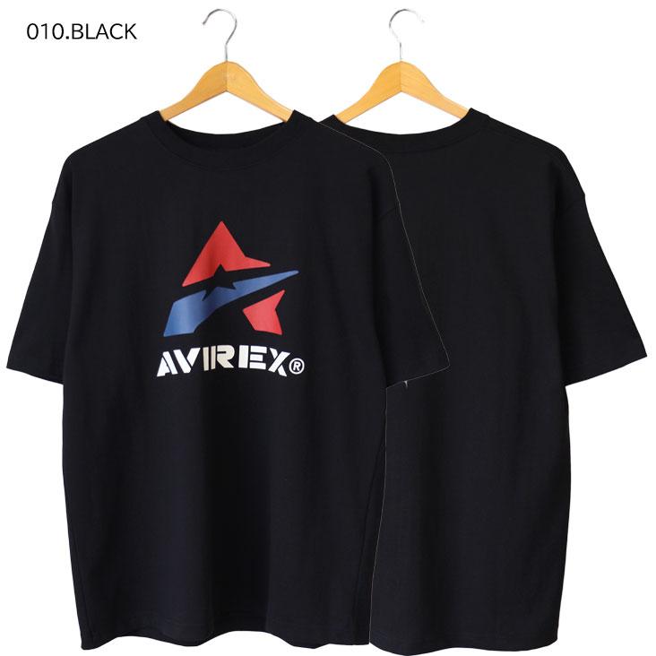 AVIREX（アヴィレックス） 半袖T A-STAR プリント フロントプリント 