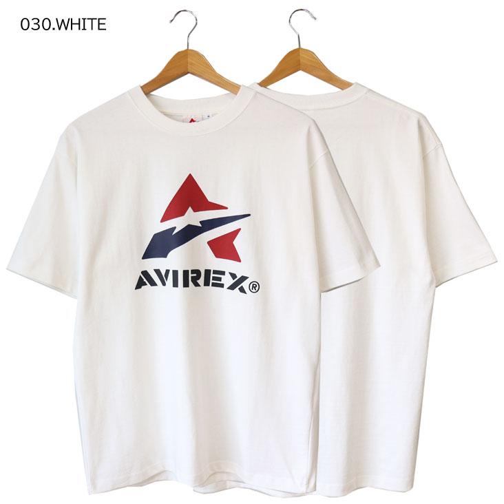 AVIREX（アヴィレックス） 半袖T A-STAR プリント フロントプリント 