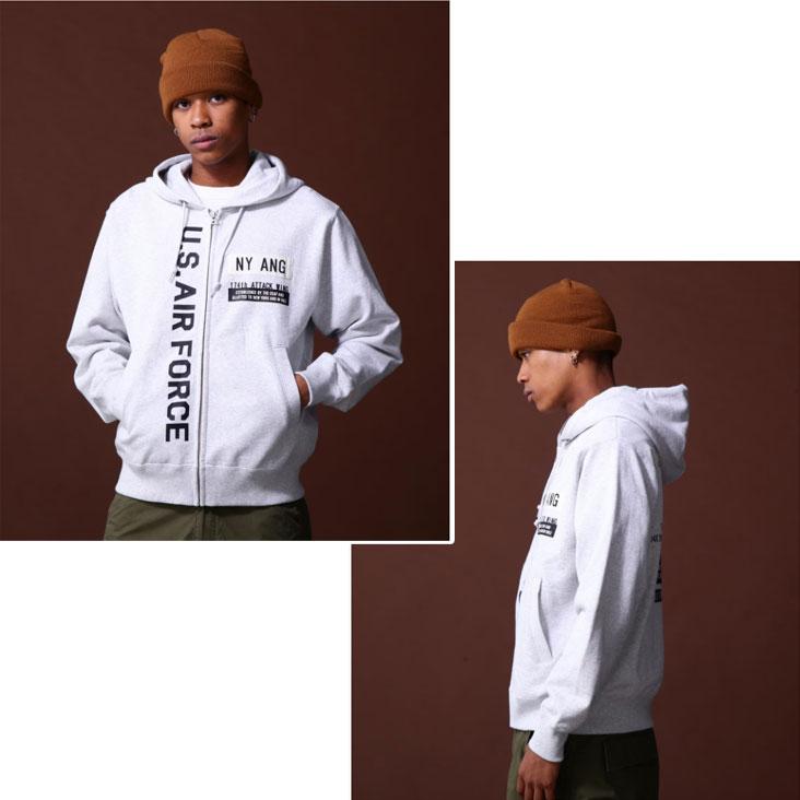 archive AVIREX ジップアップ　パーカー　アメカジ　グランジ　英字 archive AVIREX ジップアップ パーカー アメカジ グランジ 英字